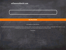 Tablet Screenshot of colleennashbecht.com